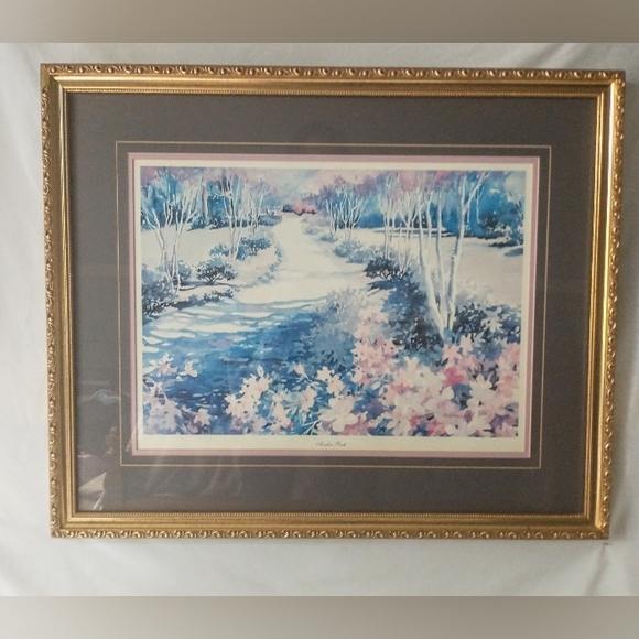 Vintage Victoria Platt Ellis - "Azalea Park" - Artist Signed, Ltd.Edition - Picture 2 of 10